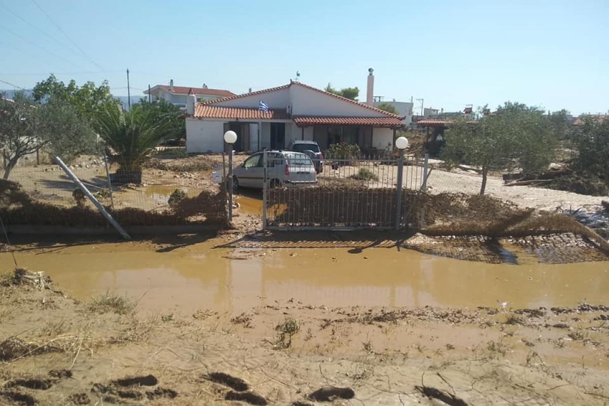 Εύβοια-πλημμύρες