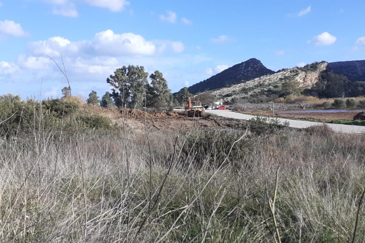 έργα καταστροφής στον ΕΡΑΣΙΝΟ ΠΟΤΑΜΟ