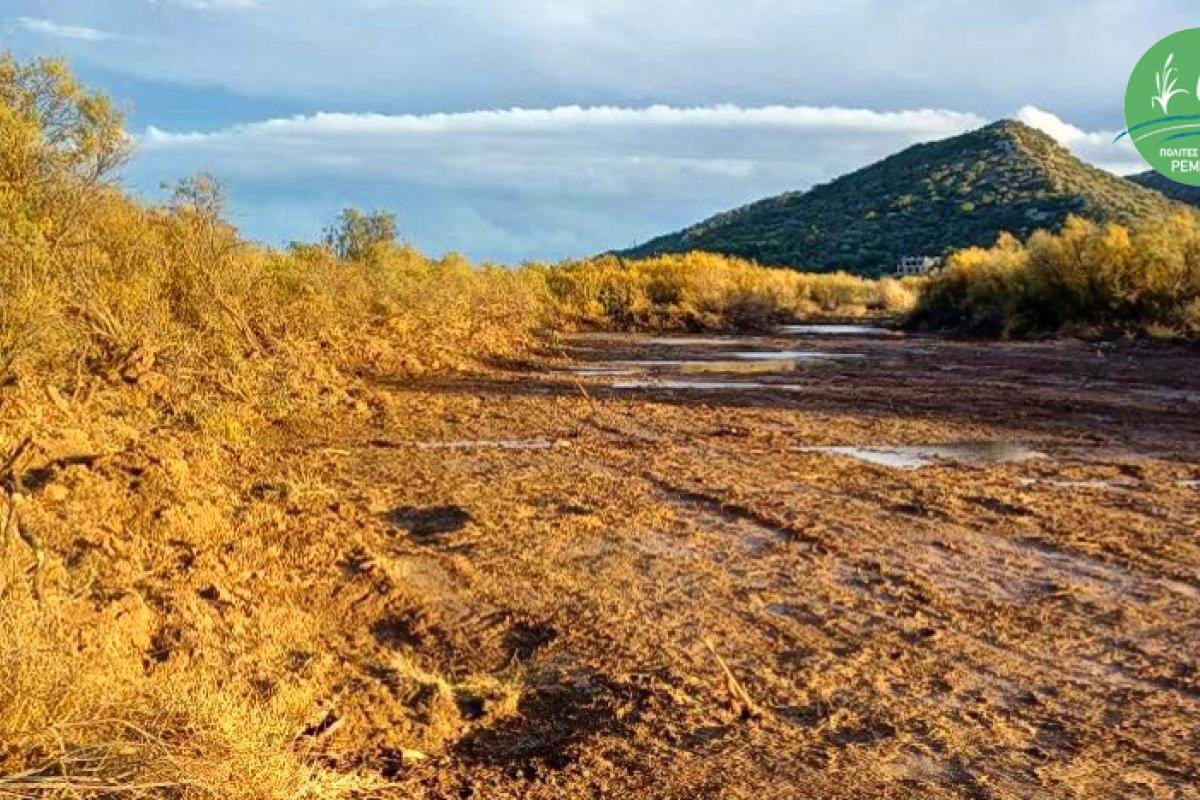 Ερασίνος - Από διευθέτηση σε διευθέτηση θα μας μείνουν μόνο οι πέτρες !