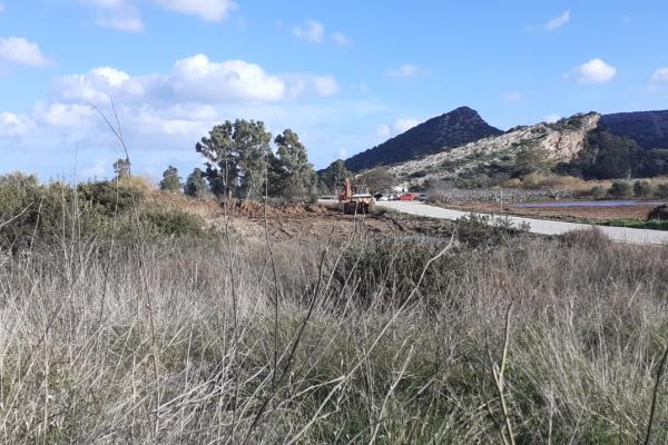 έργα καταστροφής στον ΕΡΑΣΙΝΟ ΠΟΤΑΜΟ