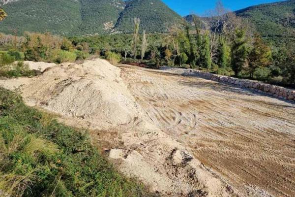 Καταστροφή στον Ποταμό Λούρο - πηγή epiruspost.gr